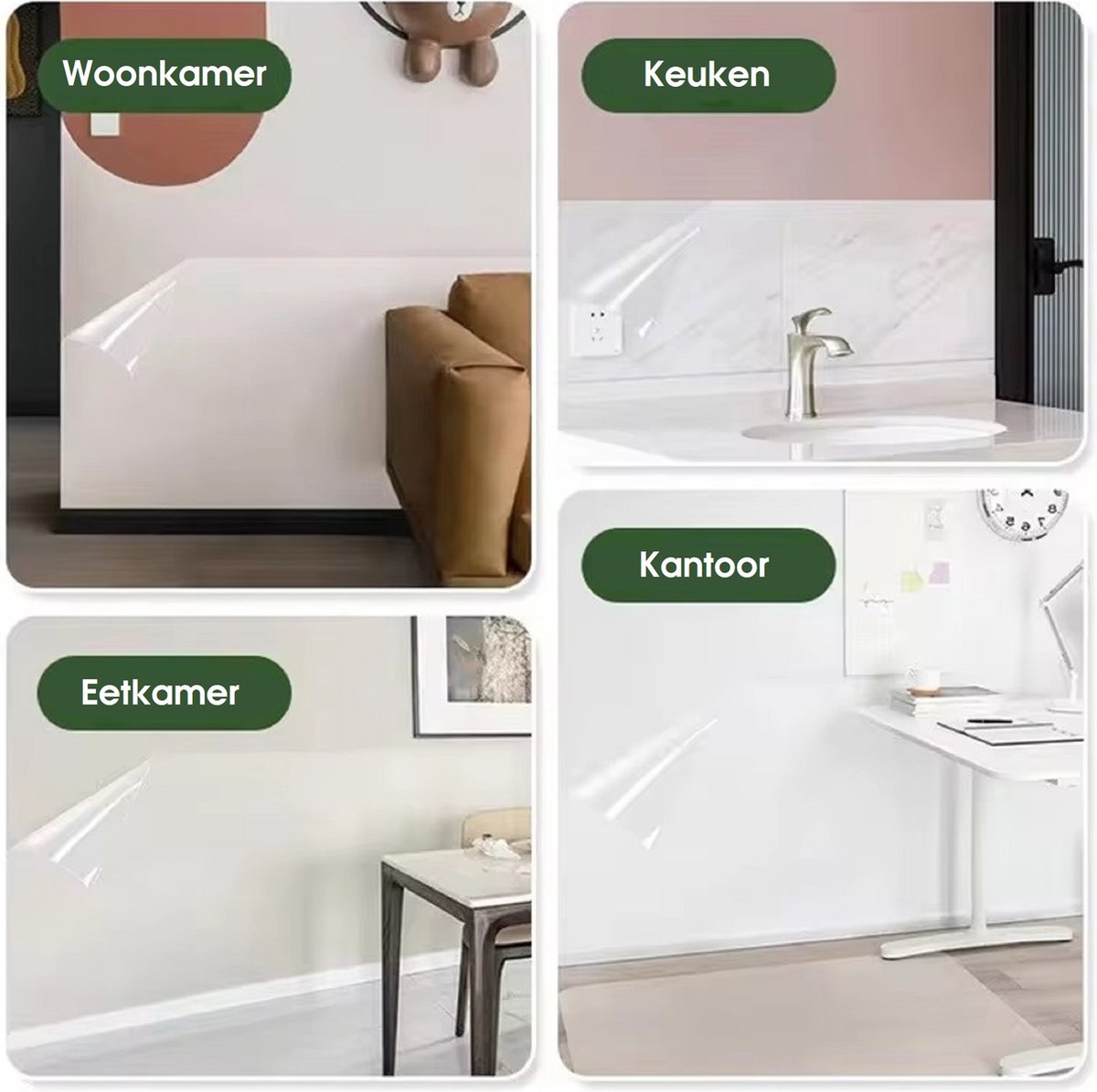 ClearGuard™ | Bescherm jouw muren tegen vuil en krassen!